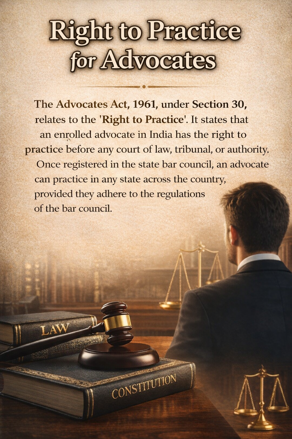 right to practice for advocates